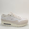 Nike Air Max 1 Sp Jacquemus Summit White Metallic Silver Uk Size 6