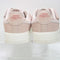 Kids Nike Air Force 1 Youth Trainers Sail Pink Red