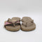 Womens Sleepers Slim Wide Strap Sand