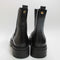 Womens OFFICE Ace Cleat Sole Chelsea Boots Black Leather
