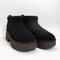 Womens UGG Classic Ultra Mini New Heights Boots Black