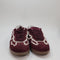 Alohas Tb490 Crochet Sneakers Burgundy Uk Size 6
