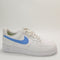 Nike Air Force 1 07 White Universal Blue White Volt Black Uk Size 6