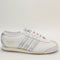 adidas Italia 70S Trainers White Silver Metallic Cream White Uk Size 4