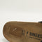 Womens Birkenstock Madrid Big Buckle Black Nubuck Uk Size 7.5
