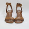 Womens Office Melbourne Two Part Heels Sandals Tan Leather