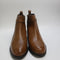 Womens Office Abloom Trim Detail Ankle Boots Tan Leather Uk Size 6