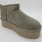 Womens UGG Classic Ultra Mini Platform Shaded Clover Uk Size 6