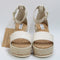 Womens Earthaddict Hebe Espadrille Wedges Off White