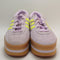 adidas Gazelle Stack Trainers Ice Lavender Solar Yellow Gum Uk Size 6