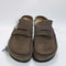 Womens BIRKENSTOCK Naples Wrapped EXQUISITE Loafers Suede Concrete Gray
