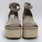 Womens Toms Laila Sandals Tan Suede