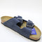 Mens Birkenstock Arizona Two Strap Sandals New Navy Uk Size 9 - OFFCUTS SHOES by OFFICE
