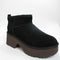 Womens UGG Classic Ultra Mini New Heights Boots Black