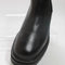 Womens OFFICE Ace Cleat Sole Chelsea Boots Black Leather