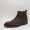 Mens Office Barlow Chelsea Boots Chocolate Brown Suede Uk Size 7