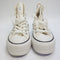 Odd Sizes -  Converse All Star Lift Hi Egret Black Moonstone Violet Crystal - UK Sizes Right 4.5/Left 4