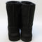 Womens UGG Classic Short Ii Boot Black Suede Uk Size 3.5
