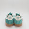 adidas Gazelle Indoor Trainers Pure Teal Offwhite Gold Metallic Uk Size 4.5