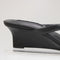 Womens Tony Bianco Edgy Toe Post Wedge Heels Black Vintage