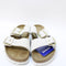Birkenstock Arizona Two Strap Sandals Antique White Nubuck Uk Size 5