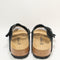 Mens Birkenstock Arizona Two Strap Sandals Black Suede Uk Size 9