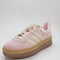 adidas Gazelle Bold W Trainers Clear Pink Cream White Gold Metallic UK Size 6.5