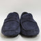 Mens Office Cliveden  Driving Shoes Navy Suede