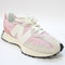 New Balance 327 Trainers Hazy Rose Gre Uk Size 5.5