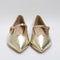 Womens Office Freddie Pointed Toe Mary Jane Gold