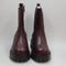 Womens Office Adeline Square Toe Chelsea Boots Brown Leather Uk Size 6
