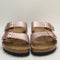 Womens Birkenstock Arizona Two Strap Copper Birko Uk Size 7