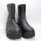 Womens UGG Esmee Leather Boots Black Leather