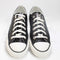 Converse All Star Low Trainers Metallic Black Vintage White Black