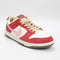 Nike Dunk Low Sport Red Sheen Sail Medium Brown Trainers