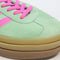 Womens Adidas Gazelle Bold W Pulse Mint Sreaming Pink Gum M2 Uk Size 5.5
