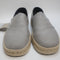 Mens Toms Alpargata Rope 2.0 Drizzle Grey Recycled Cotton Slubby Woven Uk Size 10