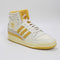 adidas Forum 84 Hi Off White Pre Loved Yellow Cloud White Trainers