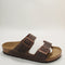 Mens Birkenstock Arizona Two Strap Habana Waxy Leather Uk Size 7.5