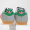 Kids adidas Gazelle 2 Infant Trainers Halo Silver Pink Green