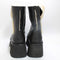 Womens UGG Esmee Leather Boots Black Leather