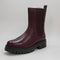 Womens Office Adeline Square Toe Chelsea Boots Brown Leather Uk Size 6