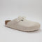 Mens Birkenstock Boston Soft Footbed Clogs M Antique White Suede Sfb Uk Size 9