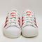 adidas Superstar Trainers White Bright Red Wonder Clay