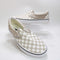 Vans Classic Slip On Trainers Checkerboard Mushroom