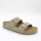 Womens Birkenstock Arizona Two Strap Faded Khaki BF