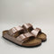 Womens Birkenstock Arizona Two Strap Copper Birko Uk Size 7