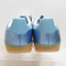 Odd Sizes -  adidas Gazelle Indoor Trainers Bliss Blue White Metallic - UK Sizes Right 6/Left 6.5
