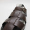 Mens Office Sullivan Leather Fisherman Sandals Brown Leather Uk Size 10