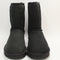 Womens UGG Classic Short Ii Boot Black Suede Uk Size 4.5